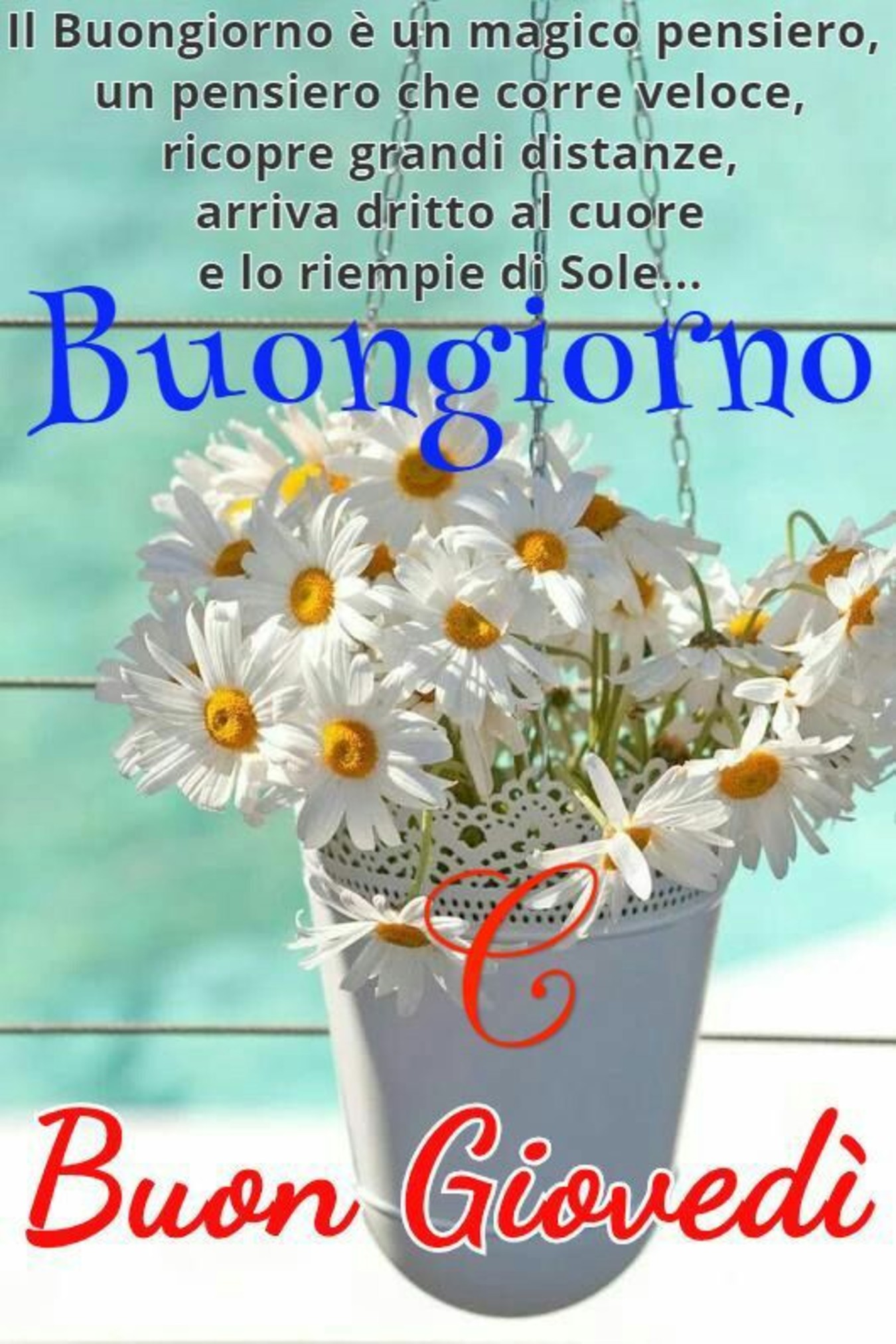 Buon Giovedì buongiorno immagini coi fiori 218