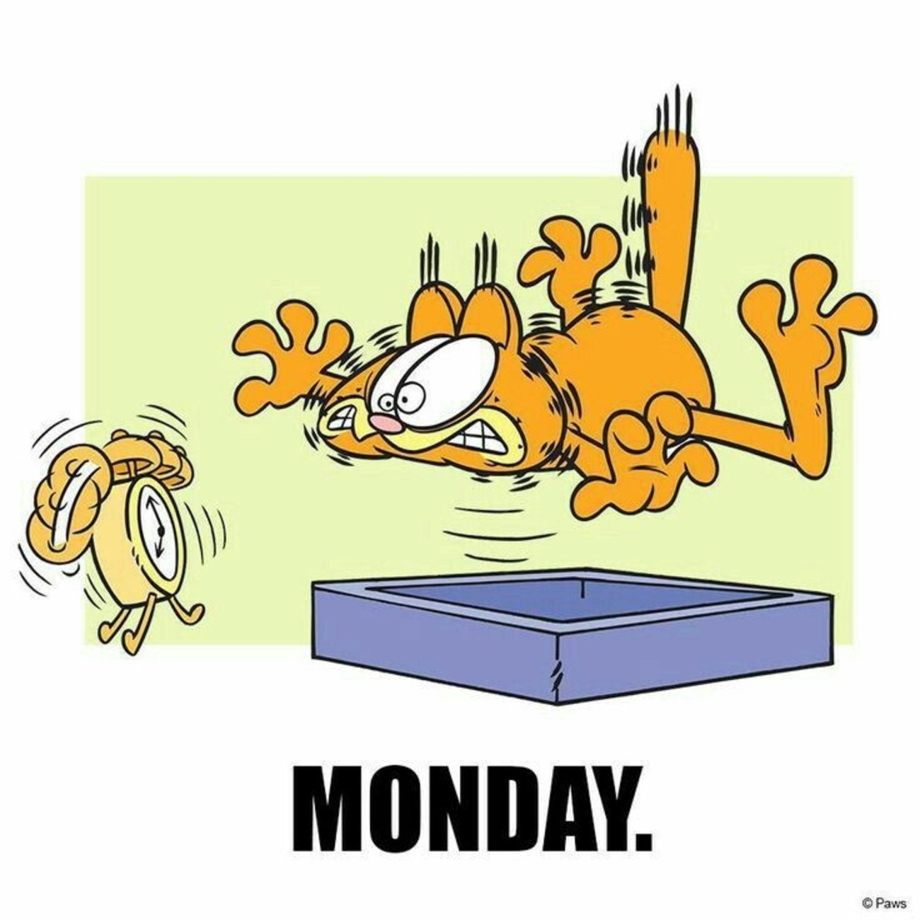 Buon Lunedì in inglese con Garfield 82