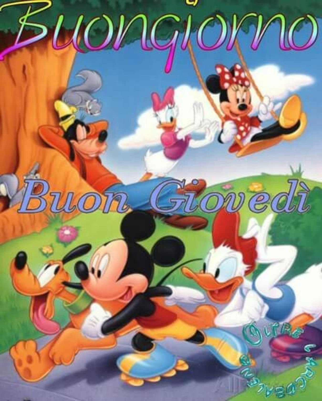 Buongiorno Buon Giovedì immagini Walt Disney 129