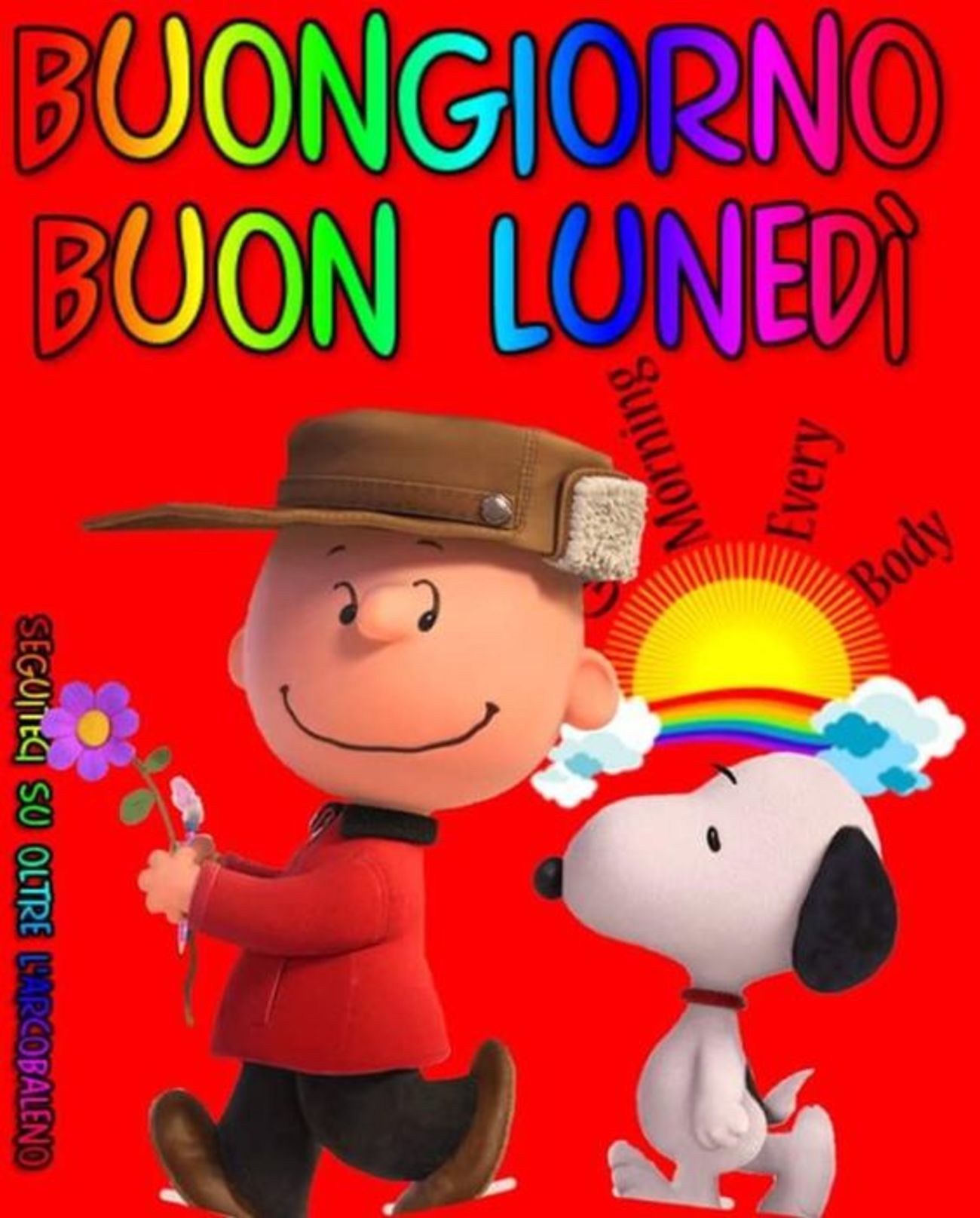 Buongiorno Buon Lunedì con Snoopy 232