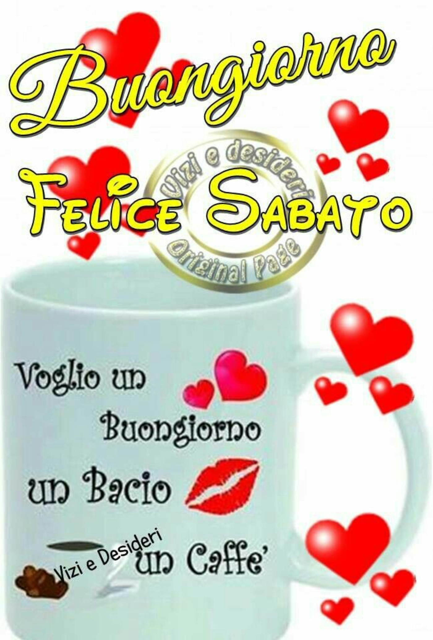 Buongiorno e Buon Sabato WhatsApp gratis 78